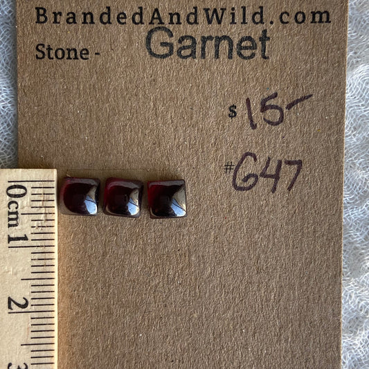 Garnet Cabochon - G47