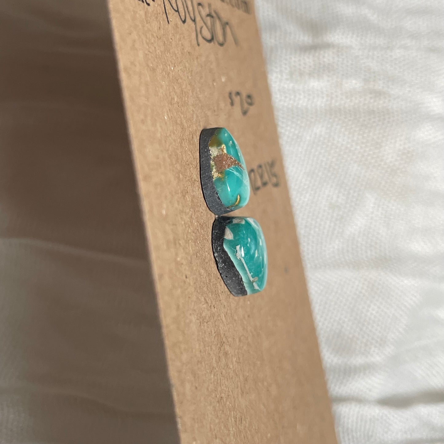 Royston Ribbon Turquoise Cabochon RR15 99345D1B-6F63-4B39-A4ED-A643C5918F54 Brandedandwild.com