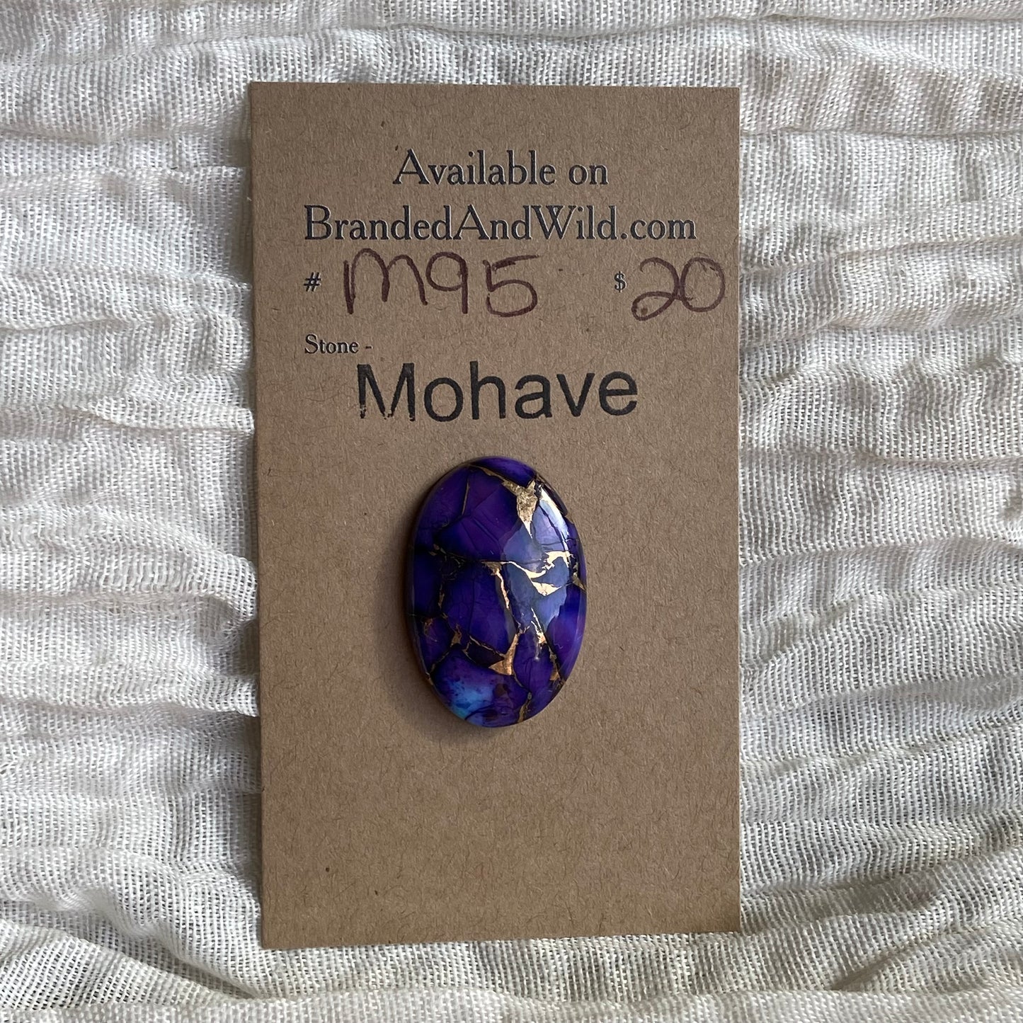 Mohave Cabochon - M95 Cabochon 997396BD-0355-451B-BB14-27FE1410138B Brandedandwild.com