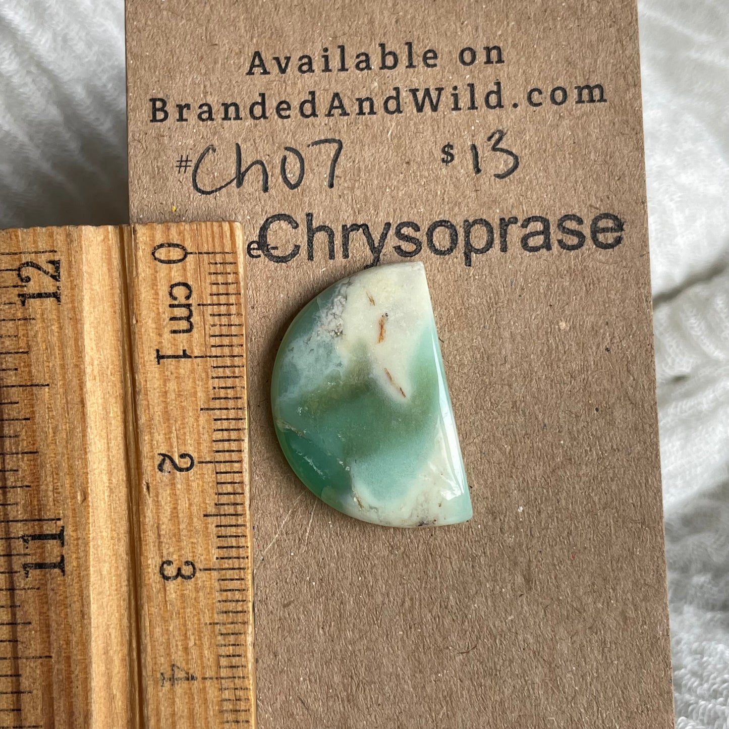Chrysoprase Cabochon - Ch07