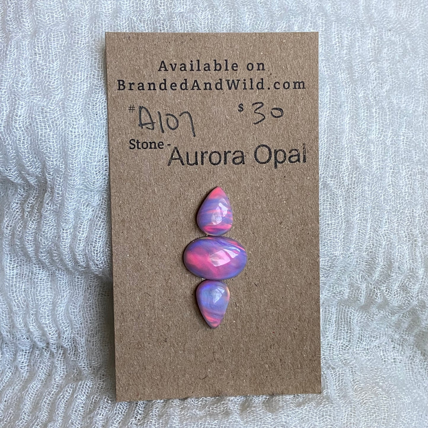 Aurora Opal Cabochon - A107