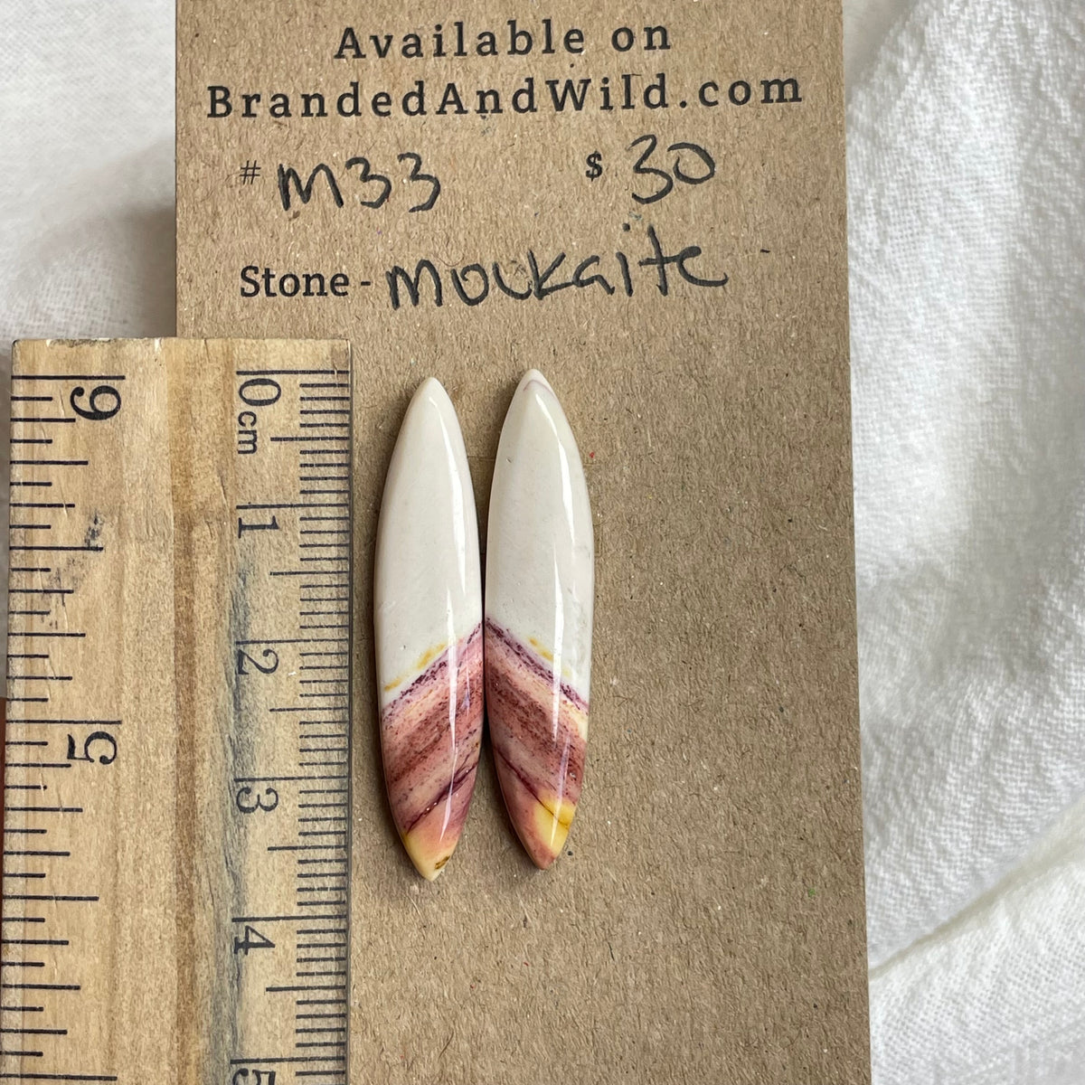 Mookaite Cabochon- M33 99DEC440-0108-4562-B199-006F732BEBF9 Brandedandwild.com