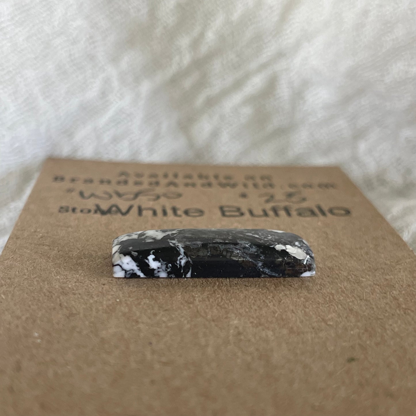 White Buffalo Cabochon - WB50