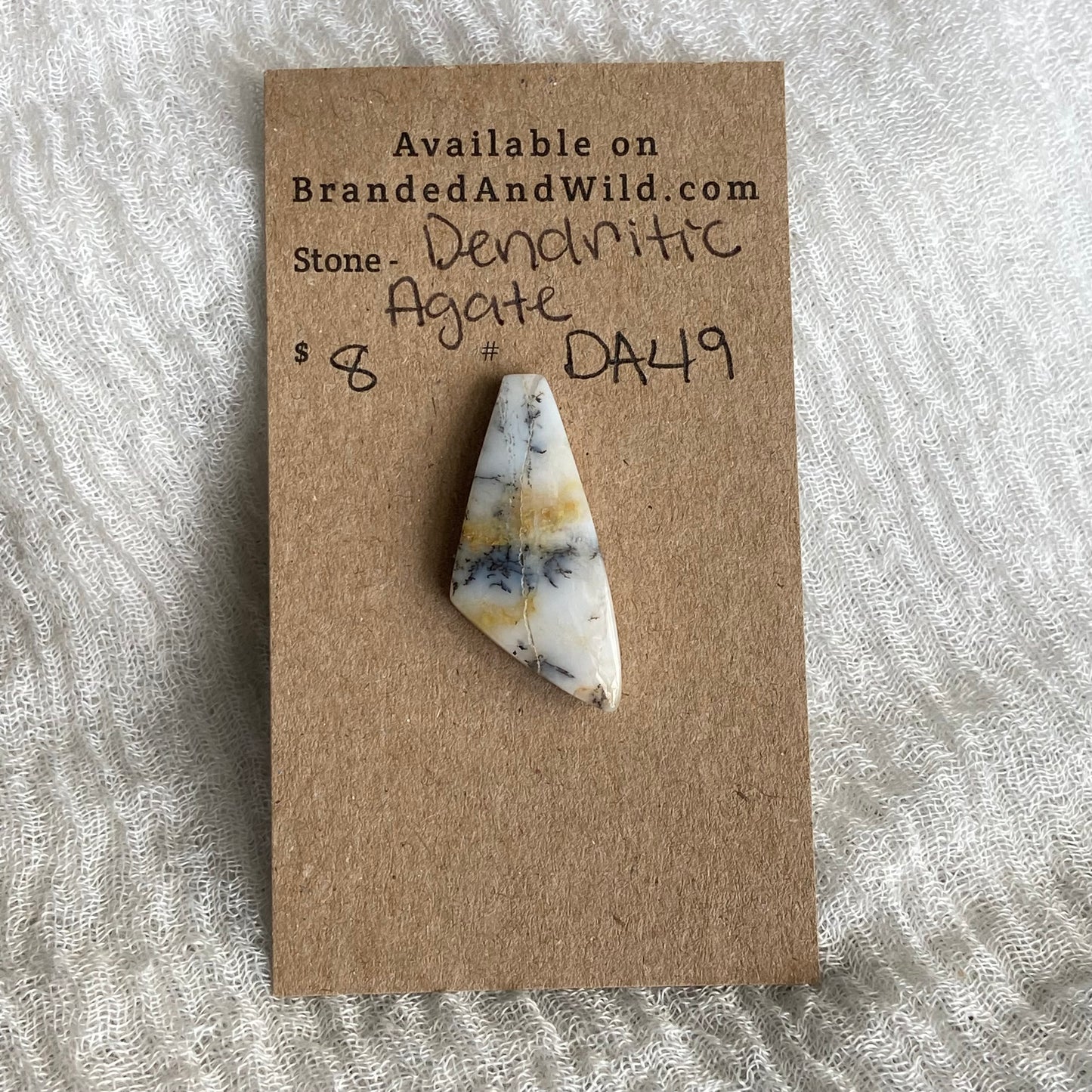 Dendritic Agate Cabochon - DA49