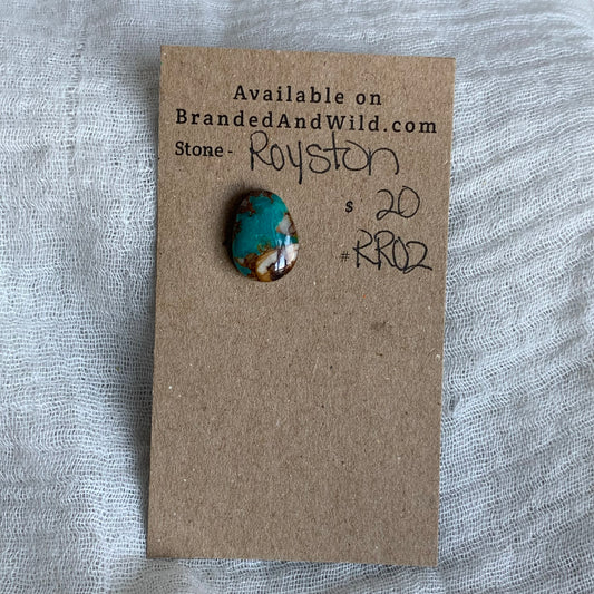 Royston Ribbon Turquoise Cabochon RR02