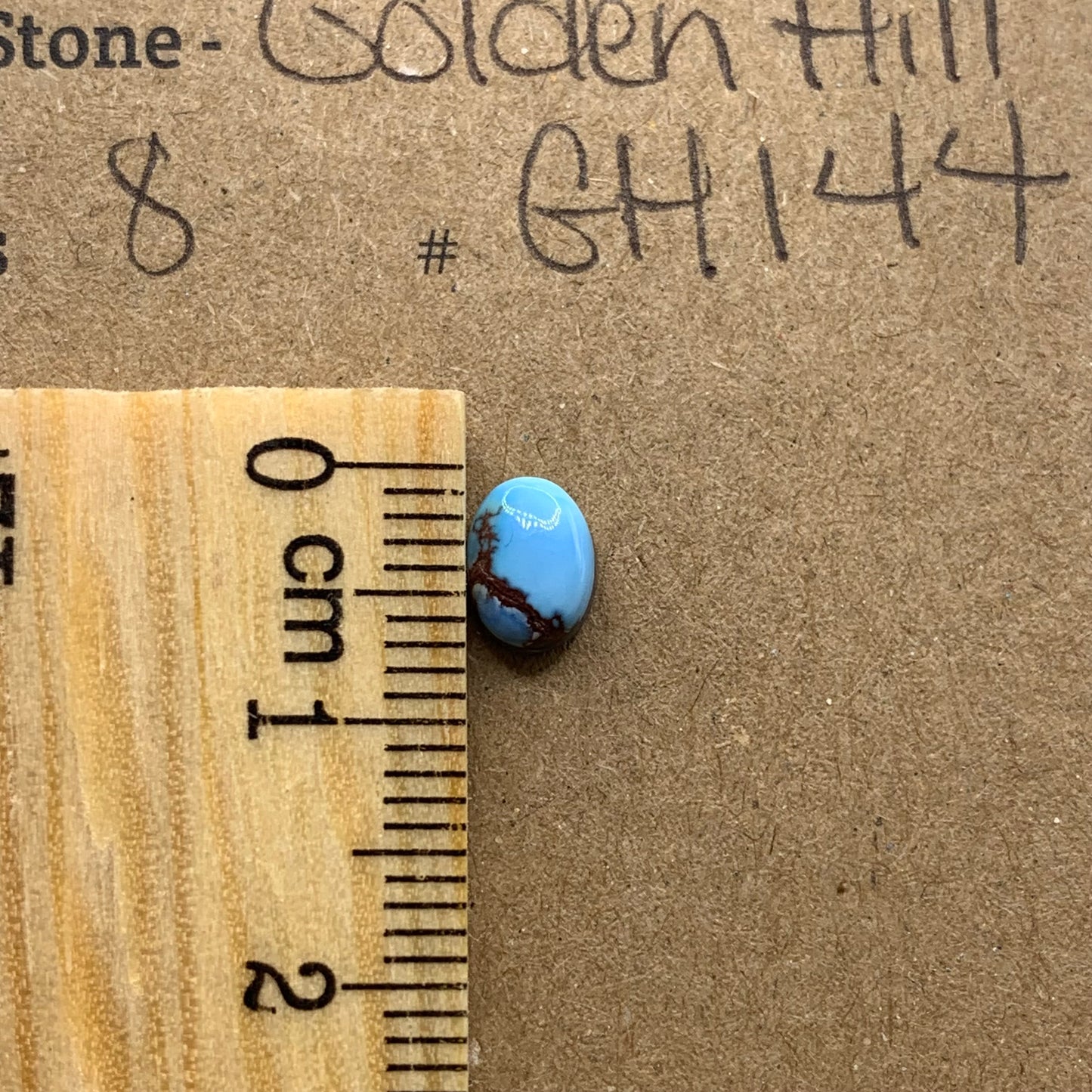 Golden Hill Turquoise Cabochon - GH144