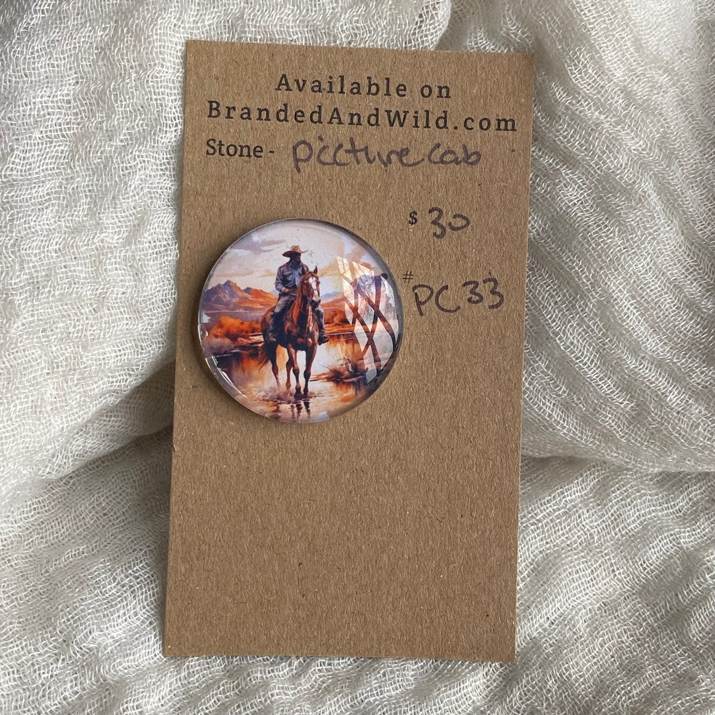 Picture Cabochon - Cabochon - PC33 9A4D340B-FF99-4B6F-BB88-9901CCCCB699 Brandedandwild.com