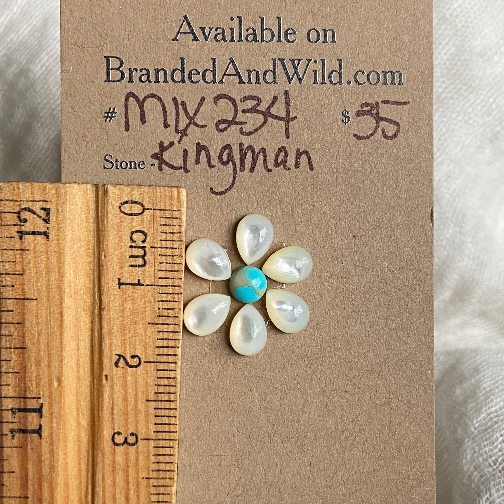 Kingman Mix Cabochon - MIX234 9A58C82B-6E4E-48AD-B7E1-058C3D37CB1C Brandedandwild.com