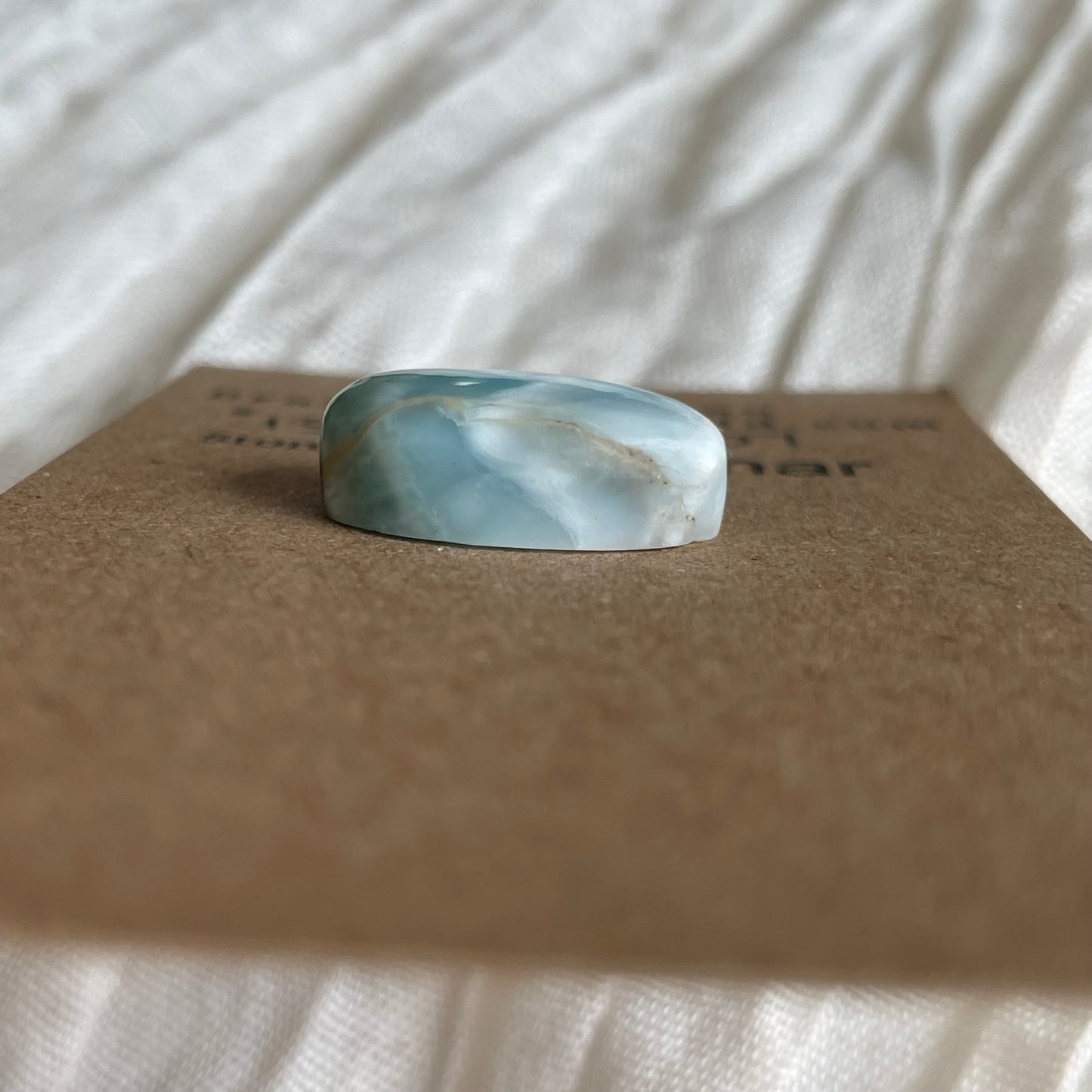 Larimar Cabochon - L07 9A675A96-EAA1-4B95-AF56-B8A45CAF7C01 Brandedandwild.com
