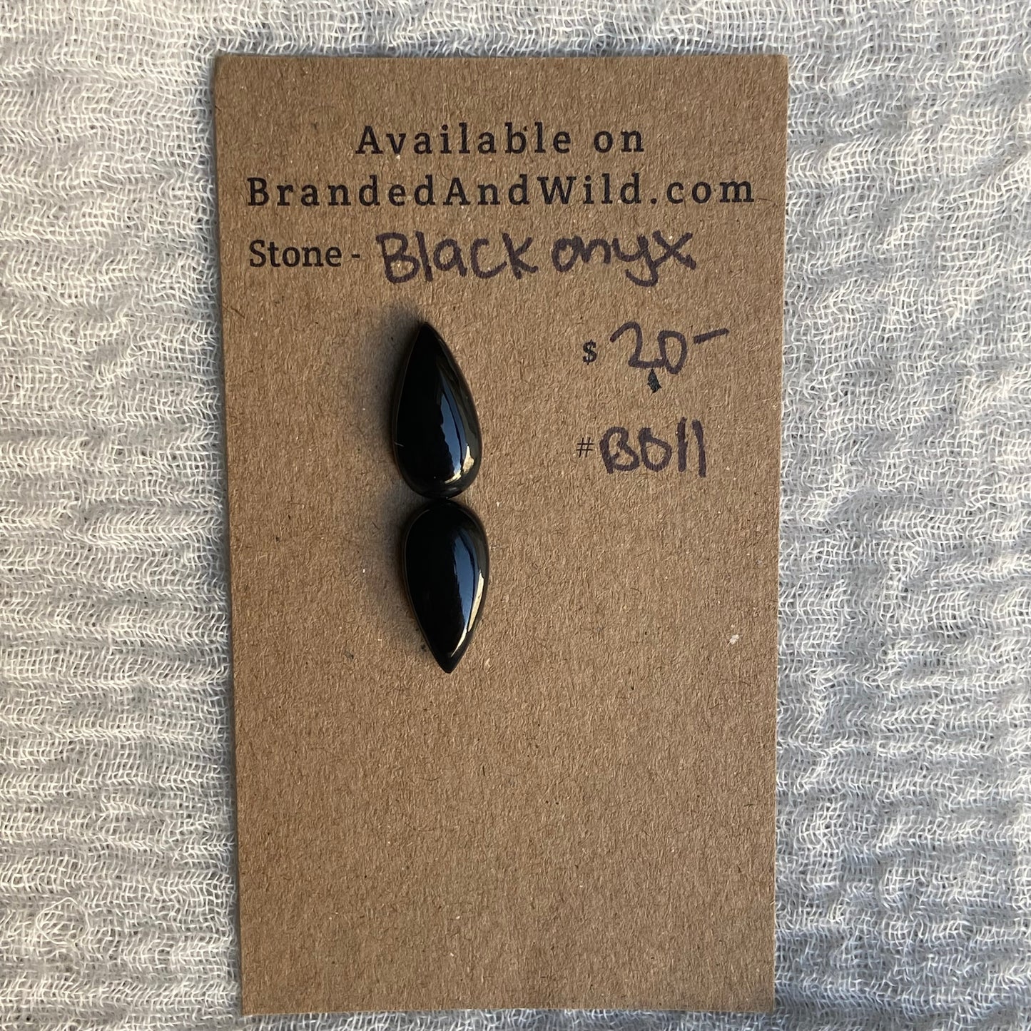 Black Onyx - Cabochon - BO11