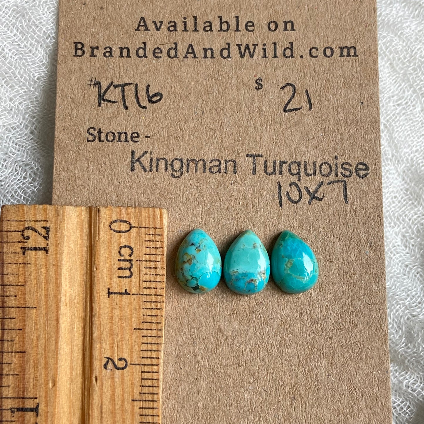 Kingman Turquoise Cabochon - KT16