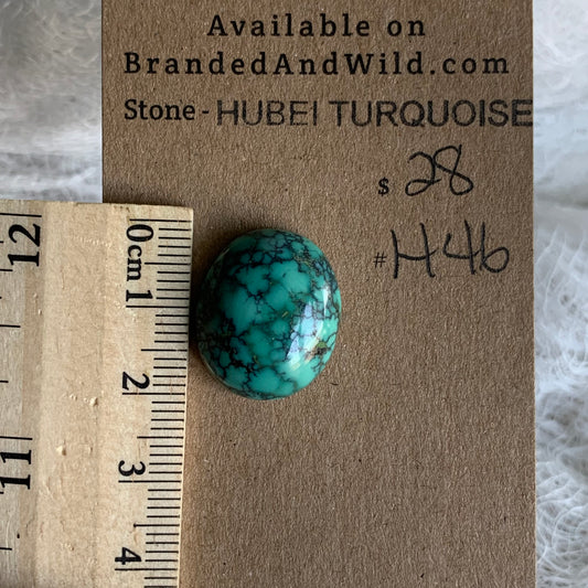 Hubei Turquoise Cabochon - H46