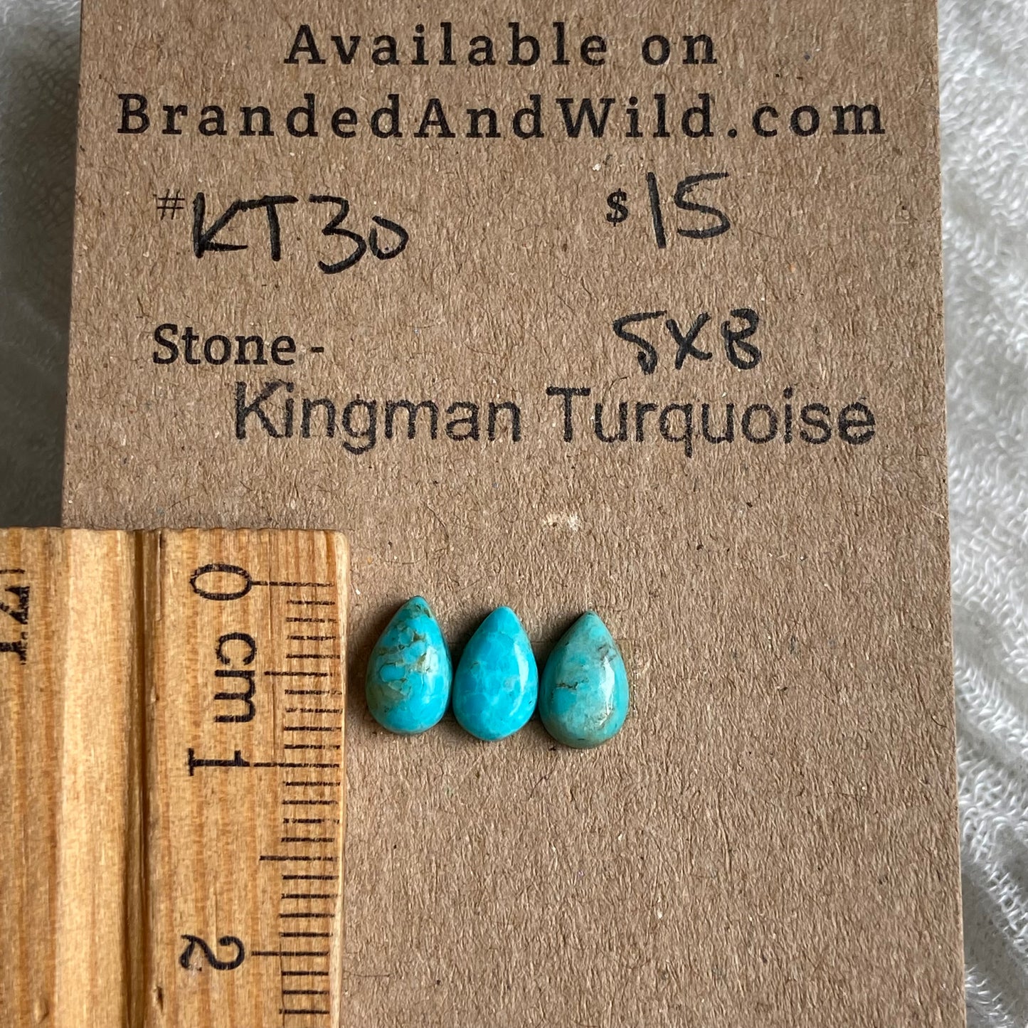 Kingman Turquoise Cabochon - KT30