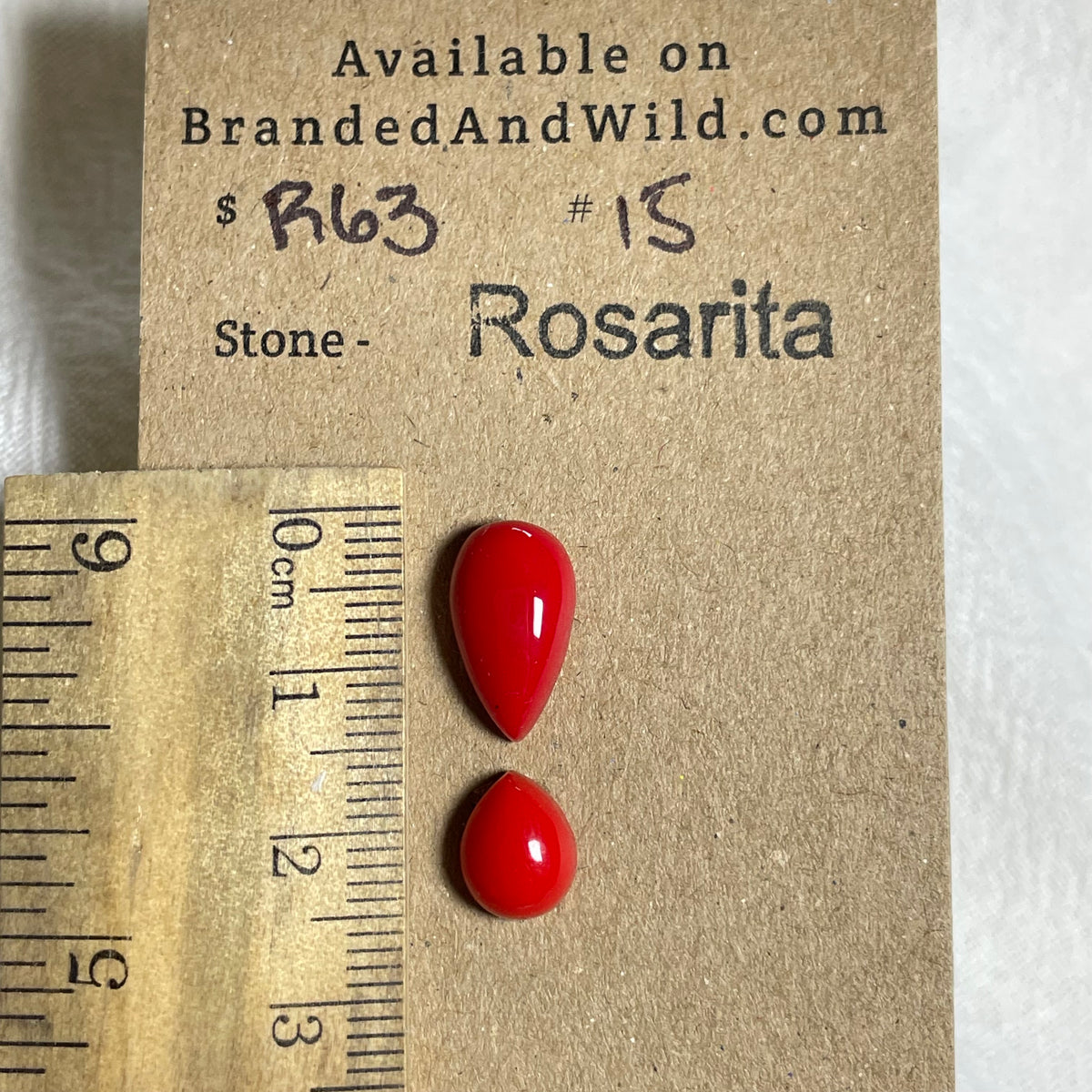 Rosarita - Cabochon - R63 9AB06B95-6607-49E3-BA99-B0595AFB2391 Brandedandwild.com