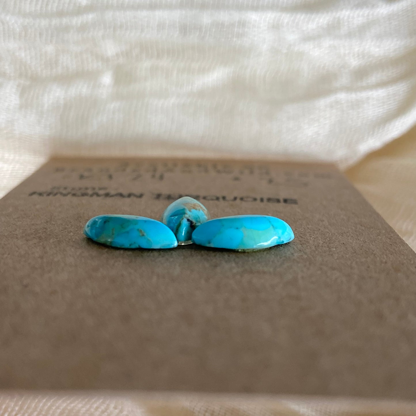 Kingman Turquoise Cabochon - KT24 9AEAFF54-C017-45D3-8A93-CE0B526A5DA6 Brandedandwild.com