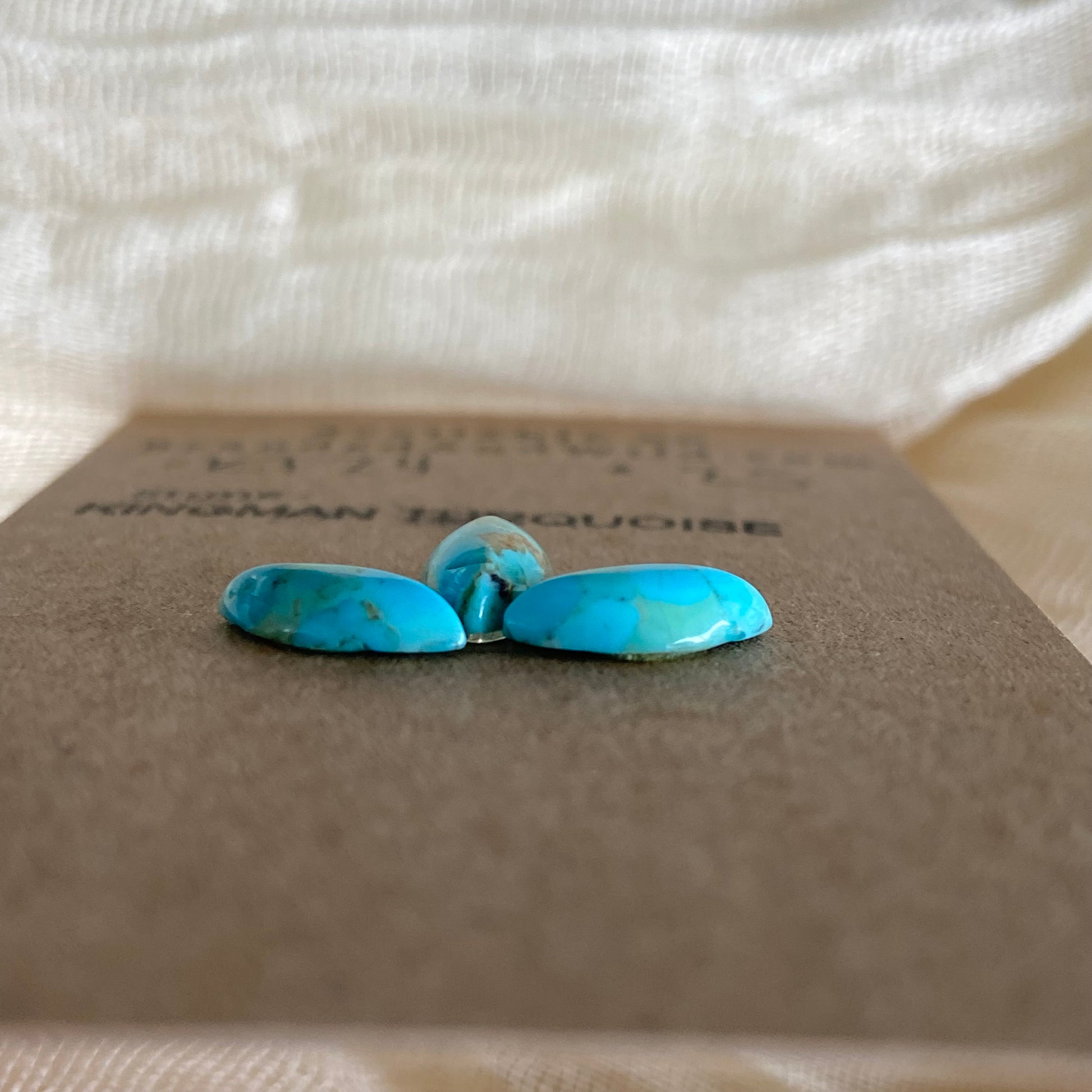 Kingman Turquoise Cabochon - KT24 9AEAFF54-C017-45D3-8A93-CE0B526A5DA6 Brandedandwild.com
