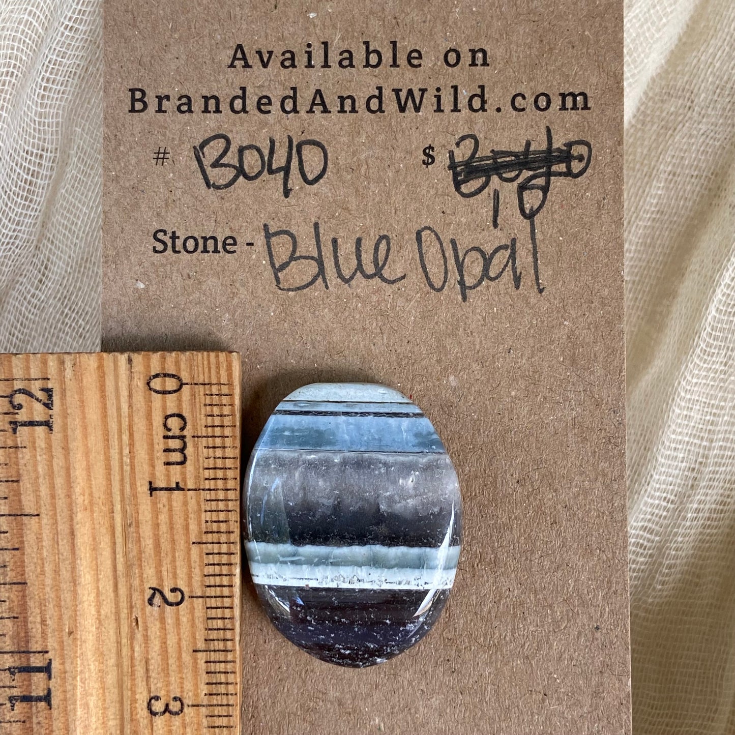 Blue Opal Cabochon - B040