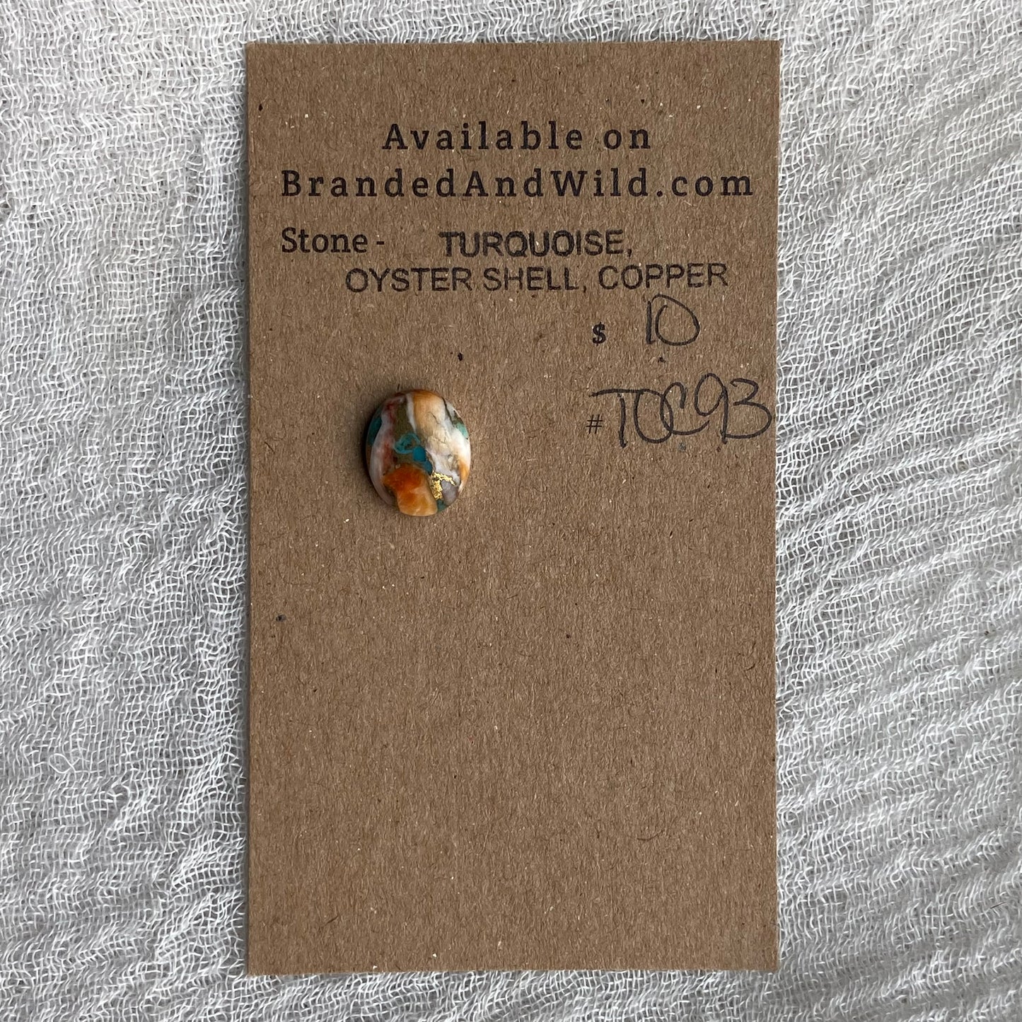 Turquoise, Oyster Shell, Copper - TOC93