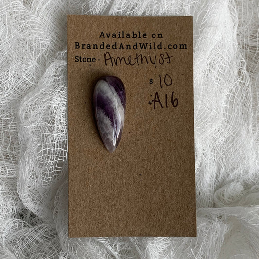 Amethyst Cabochon - A16