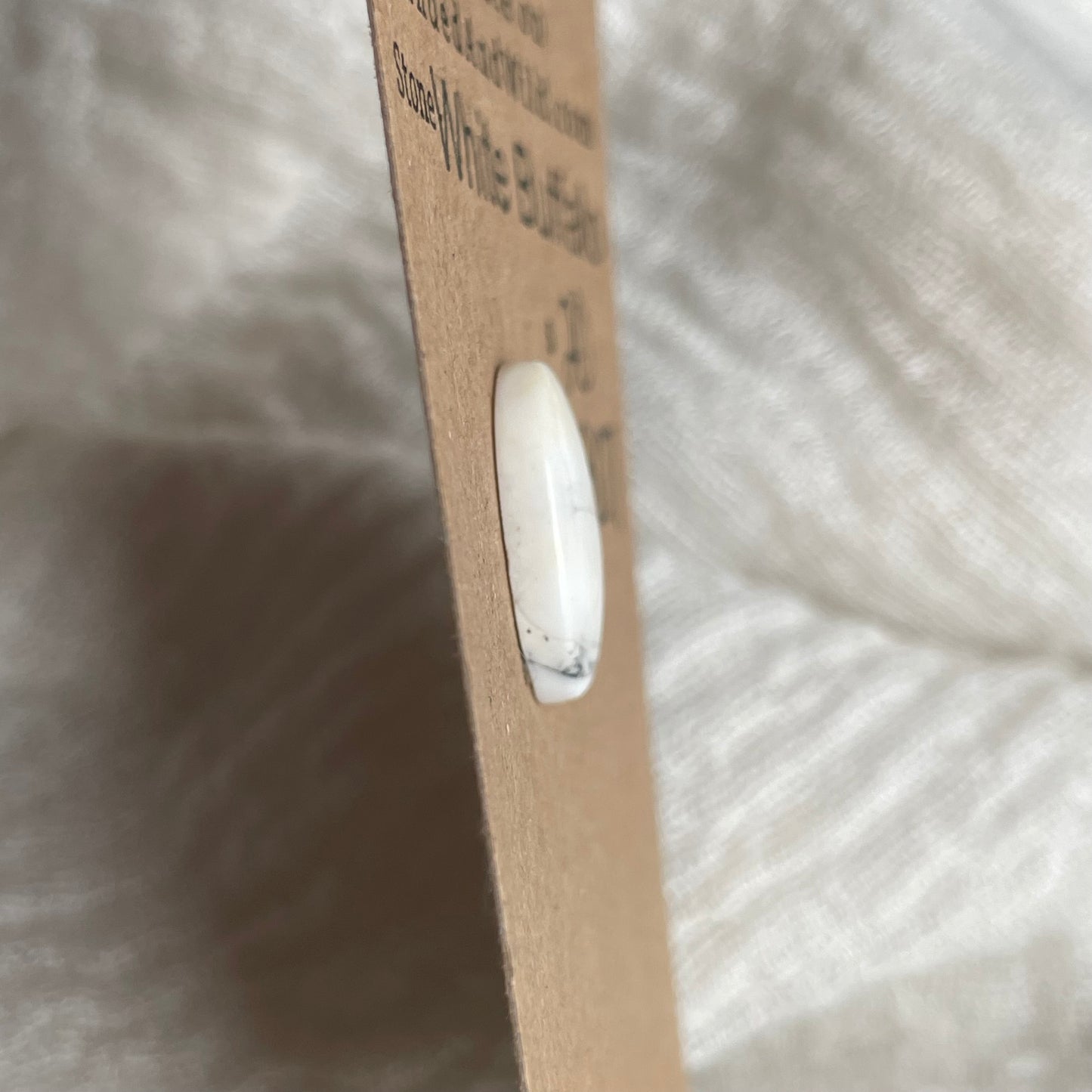 White Buffalo Cabochon - WB07 9B3A8E30-6B66-4F1A-8551-4E328B3B90B2 Brandedandwild.com