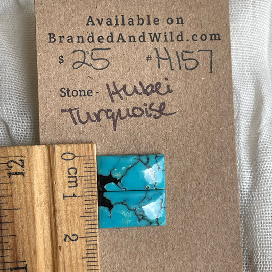 Hubei Turquoise Cabochon - H157 9B474E93-2A45-42CA-942F-3A8FC2CB6D7D Brandedandwild.com
