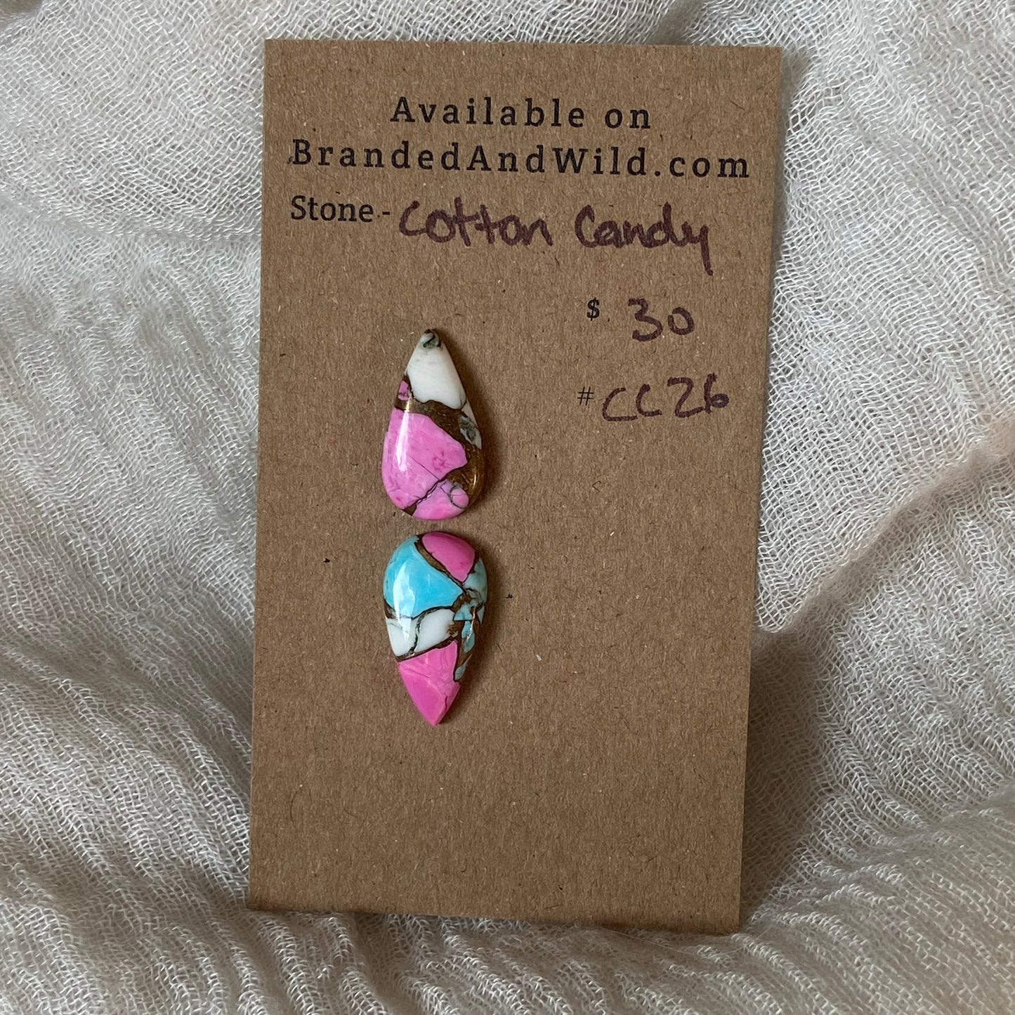 Cotton Candy Cabochon - CC26
