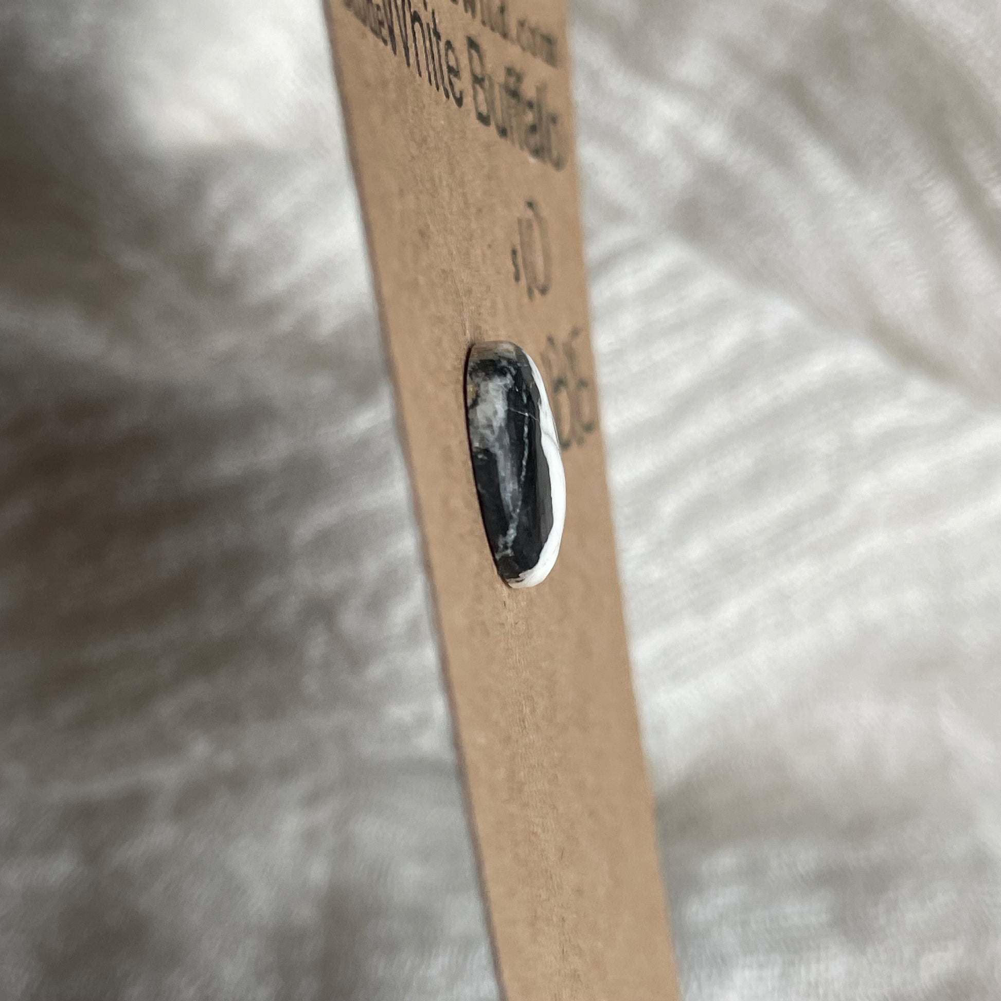 White Buffalo Cabochon - WB05 9BEAB784-FB3F-4ACA-80E0-2BF7E8D60952 Brandedandwild.com