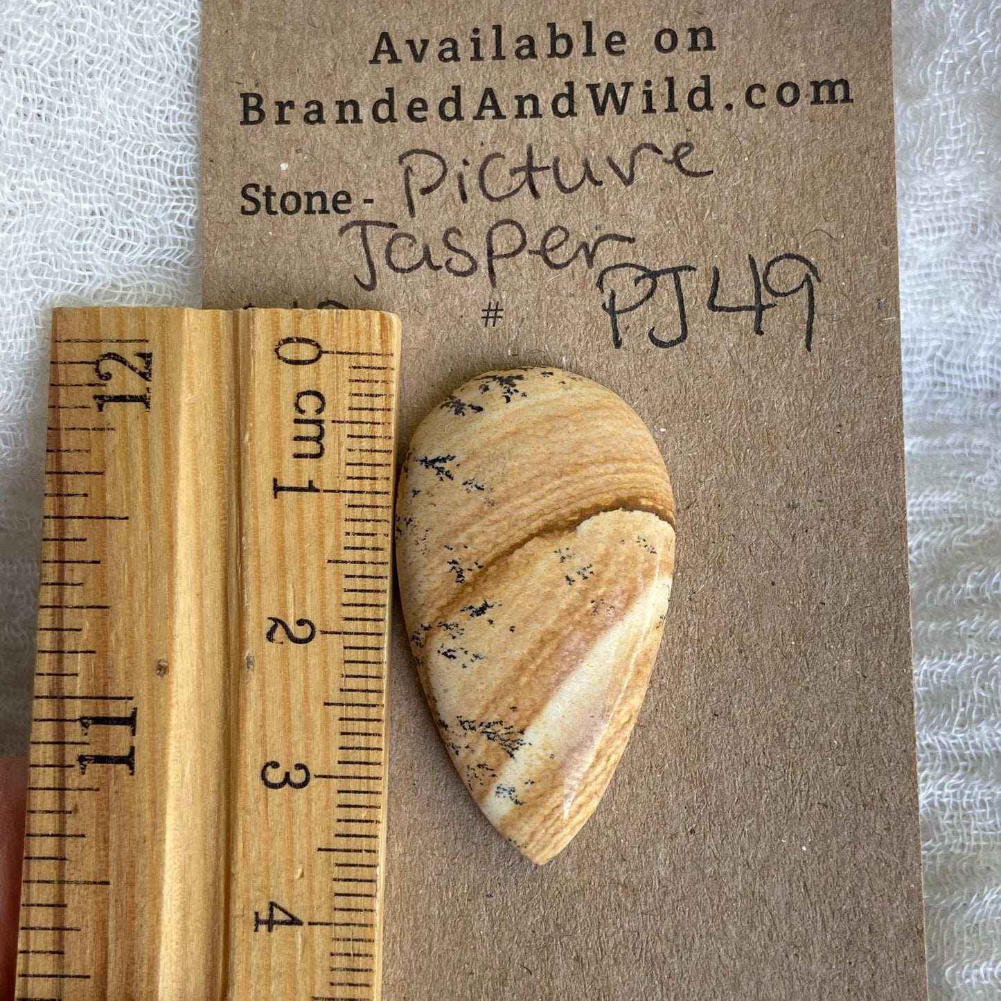 Picture Jasper Cabochon - PJ49