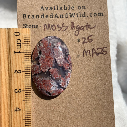 Moss Agate Cabochon- MA25