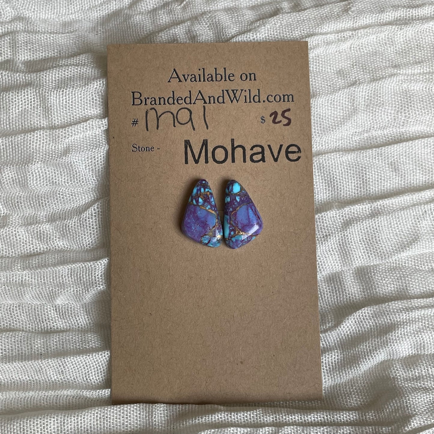 Mohave Cabochon - M91 Cabochon 9C160DF2-054C-4731-B526-BDB9F7857EBE Brandedandwild.com