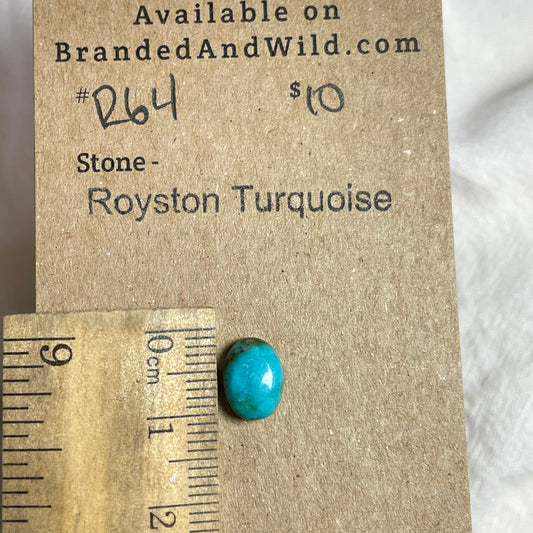 Royston Turquoise Cabochon - R64