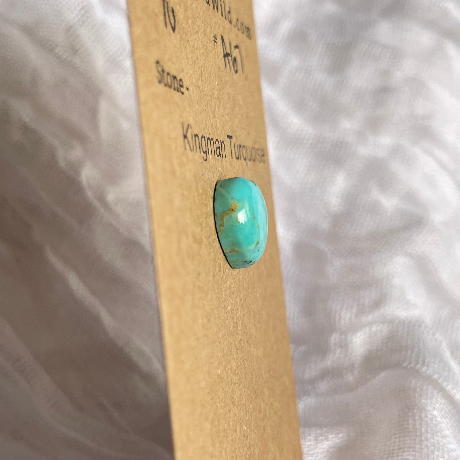 Kingman Turquoise Cabochon - KT67 9C237547-34C1-4BB7-AC68-57DF3078D877 Brandedandwild.com