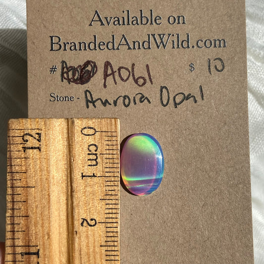 Aurora Opal Cabochon - A61 9C330CBC-1AC1-425D-A40A-0A42E293B0F8 Brandedandwild.com
