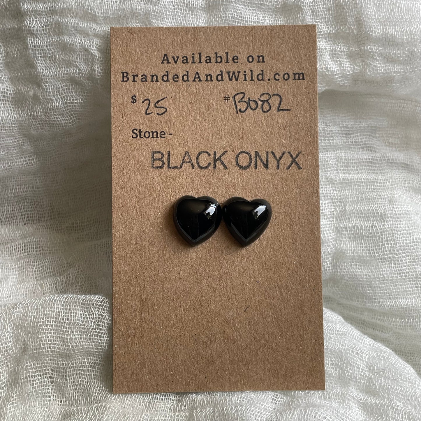 Black Onyx - Cabochon - B082