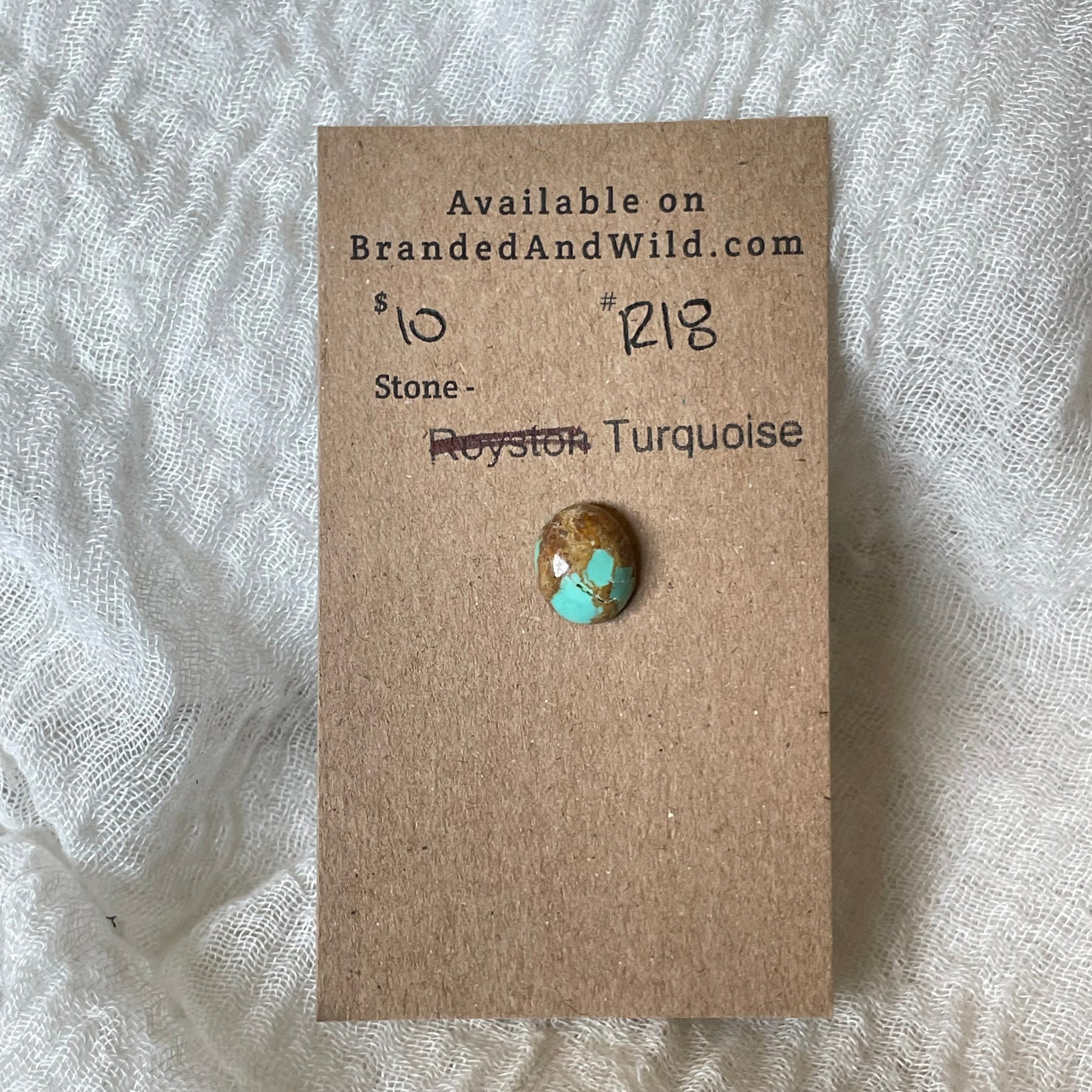 #8 Turquoise Cabochon - R18 9C477B97-476C-43FD-BDF5-AD3112F019EB Brandedandwild.com