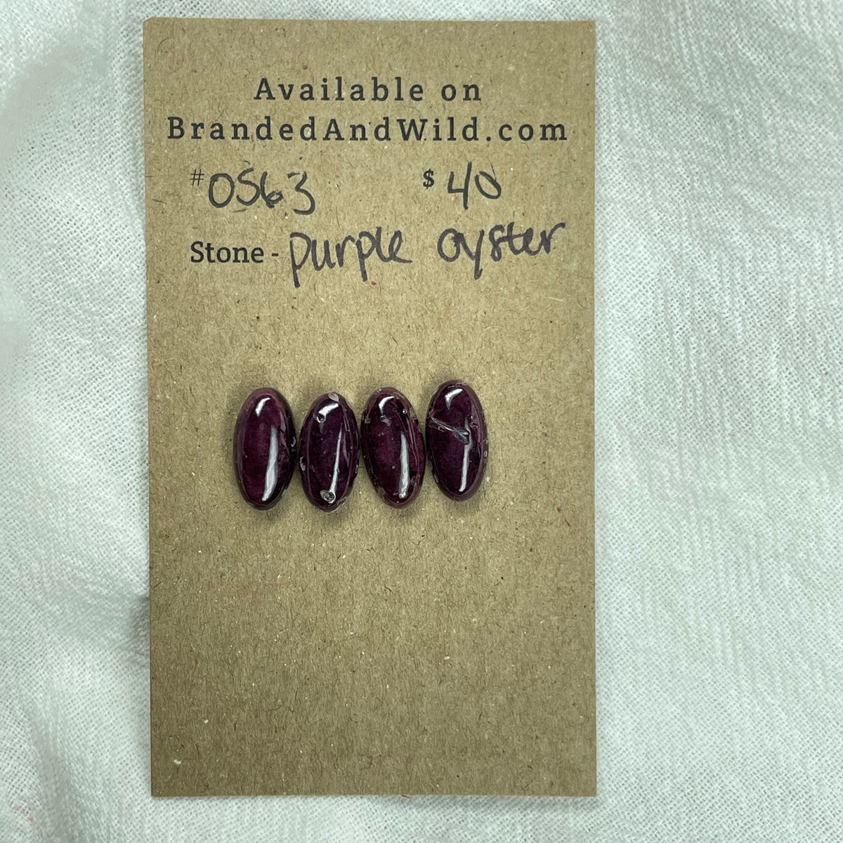 Oyster Shell Cabochon - OS63 9C5929BF-1639-4C39-BF58-C03822485C57 Brandedandwild.com