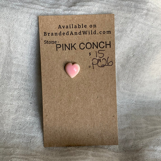 Pink Conch Cabochon - PC26