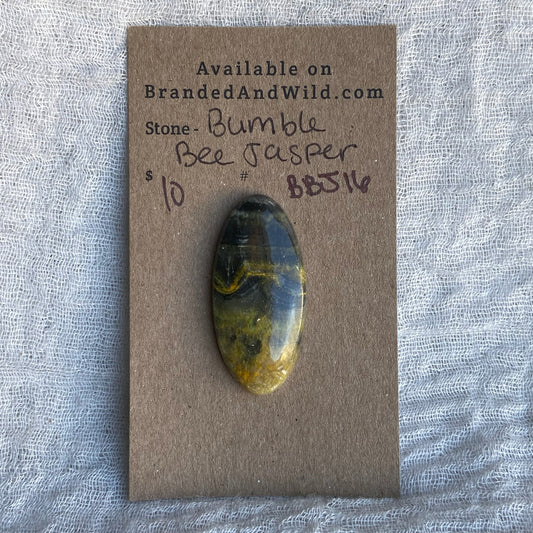 Bumblebee Jasper Cabochon - BBJ16