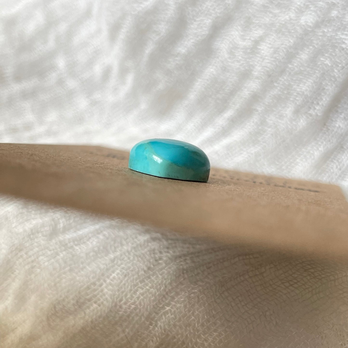 Kingman Turquoise Cabochon - KT61 9C71F22F-DDDA-45CE-9C2B-50E0BA28464A Brandedandwild.com