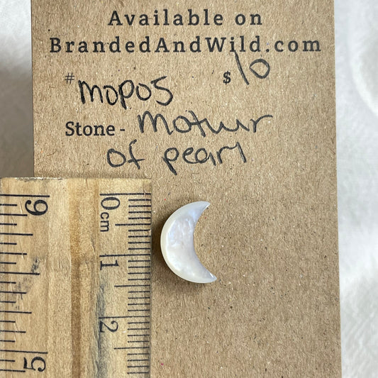 Mother of pearl cabochon - MP05 9C74832F-A909-43BF-AA4D-E7110D52A289 Brandedandwild.com
