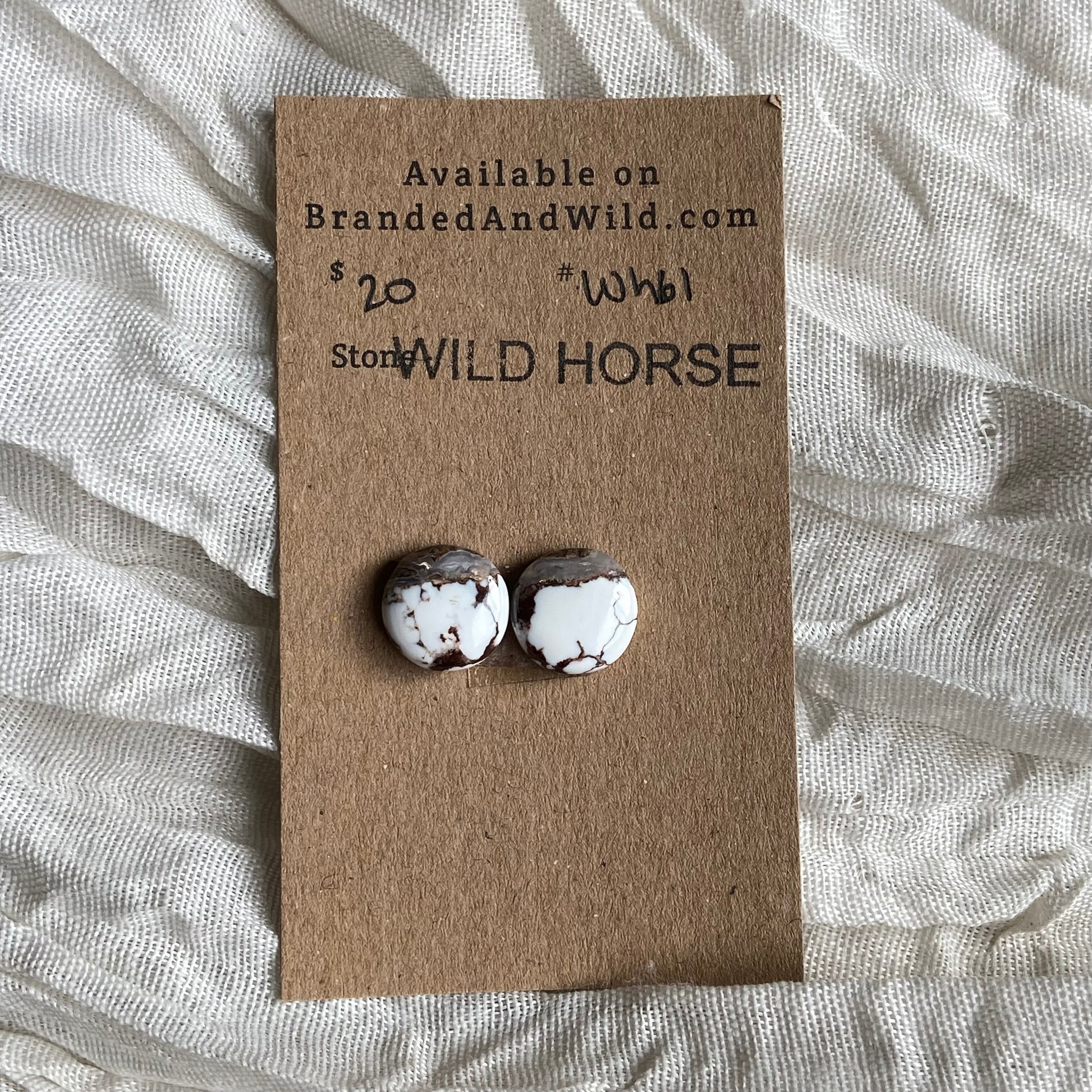 Wild Horse Cabochon - WH61 9CACC20A-1936-4103-BFA8-B578A6008145 Brandedandwild.com