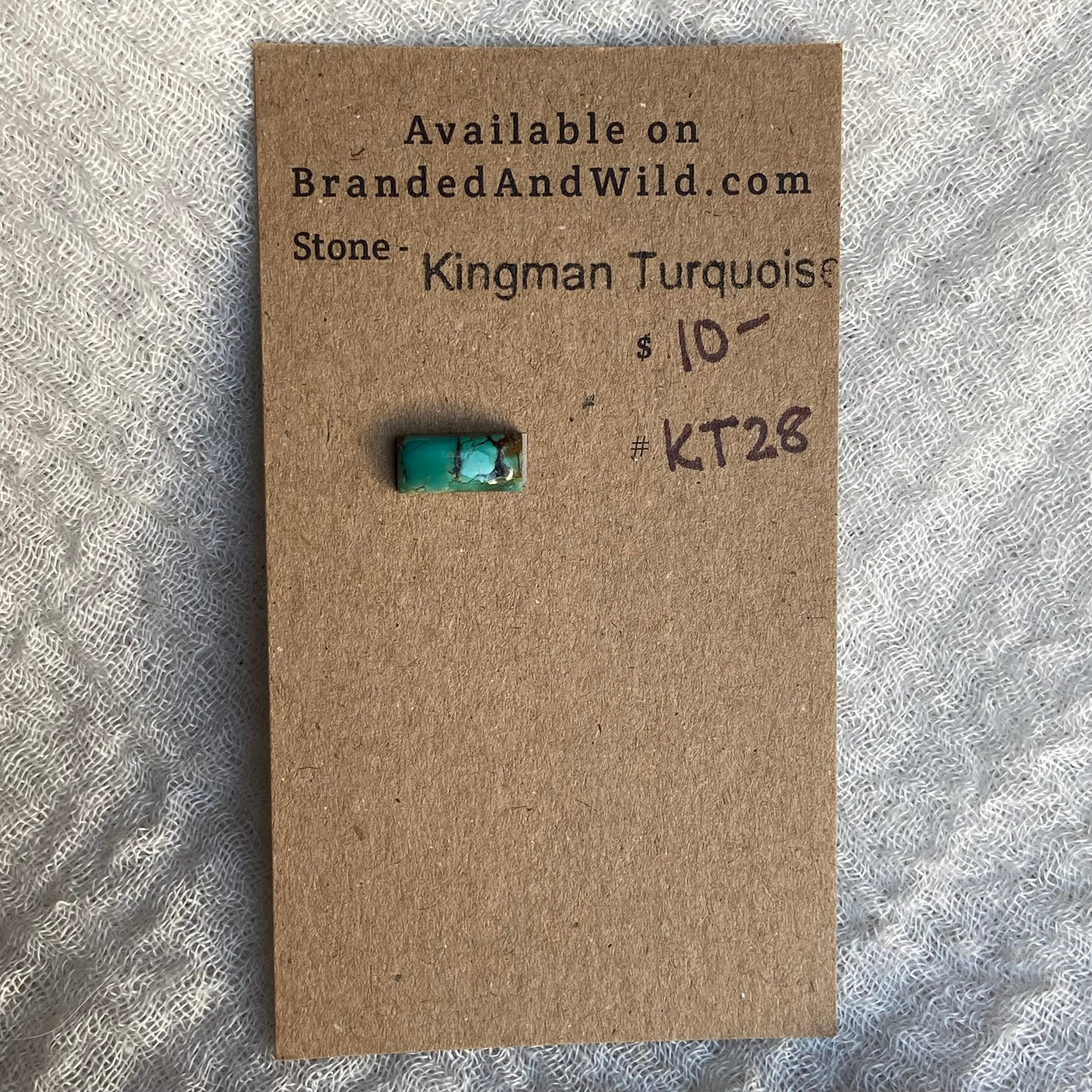 Kingman Turquoise Cabochon - KT28