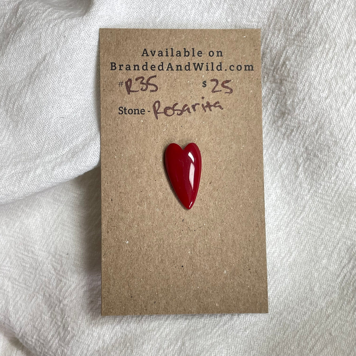 Rosarita - Cabochon - R35 9D6075CE-7BCF-4716-94E6-237168D6F8D5 Brandedandwild.com
