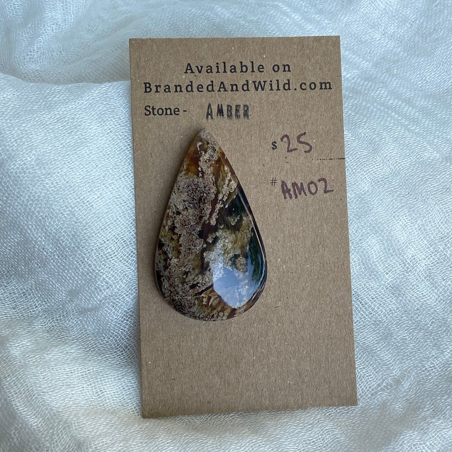 Amber Cabochon AM02