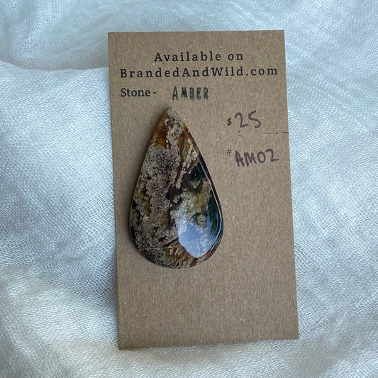 Amber Cabochon AM02