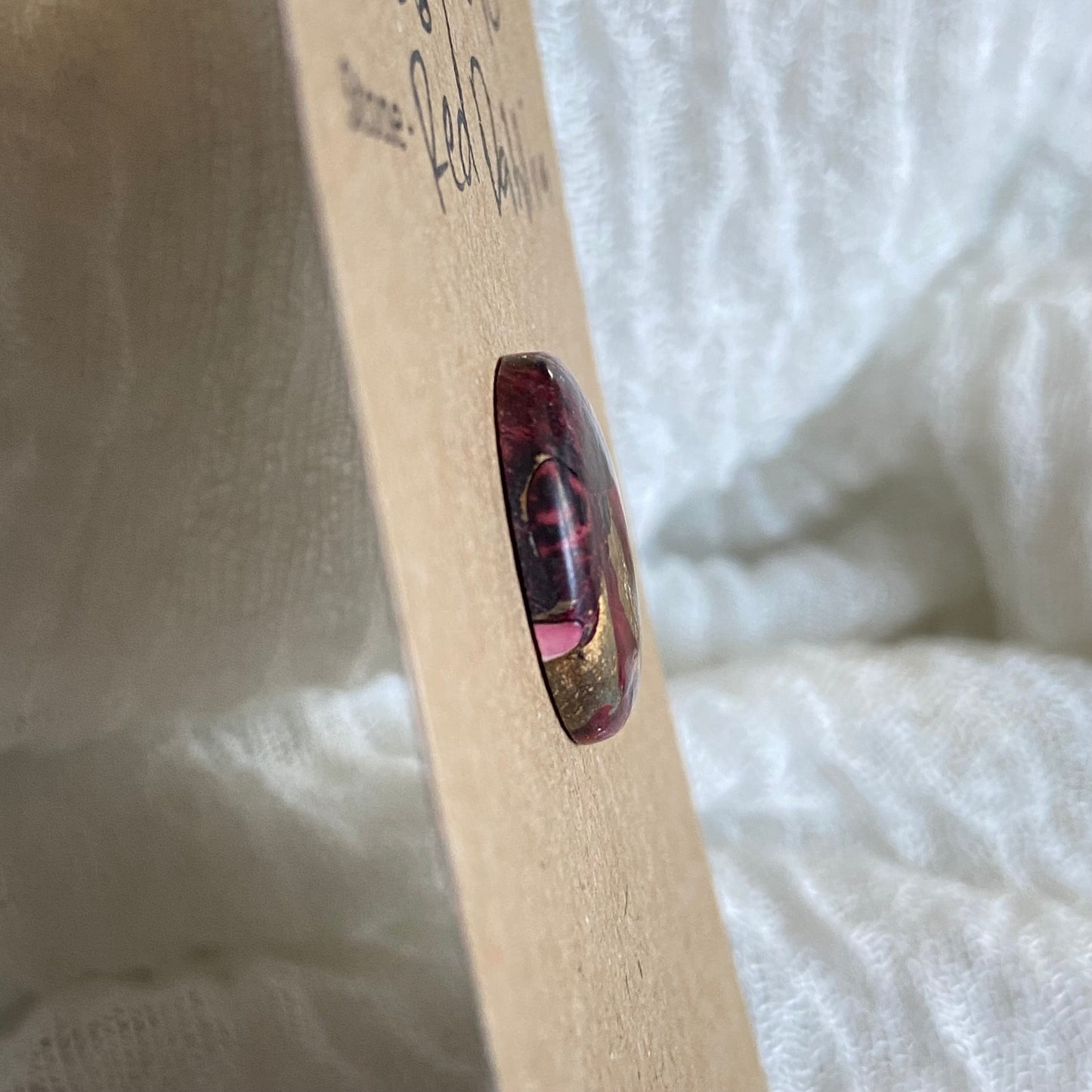 Red Dahlia Cabochon - RD67