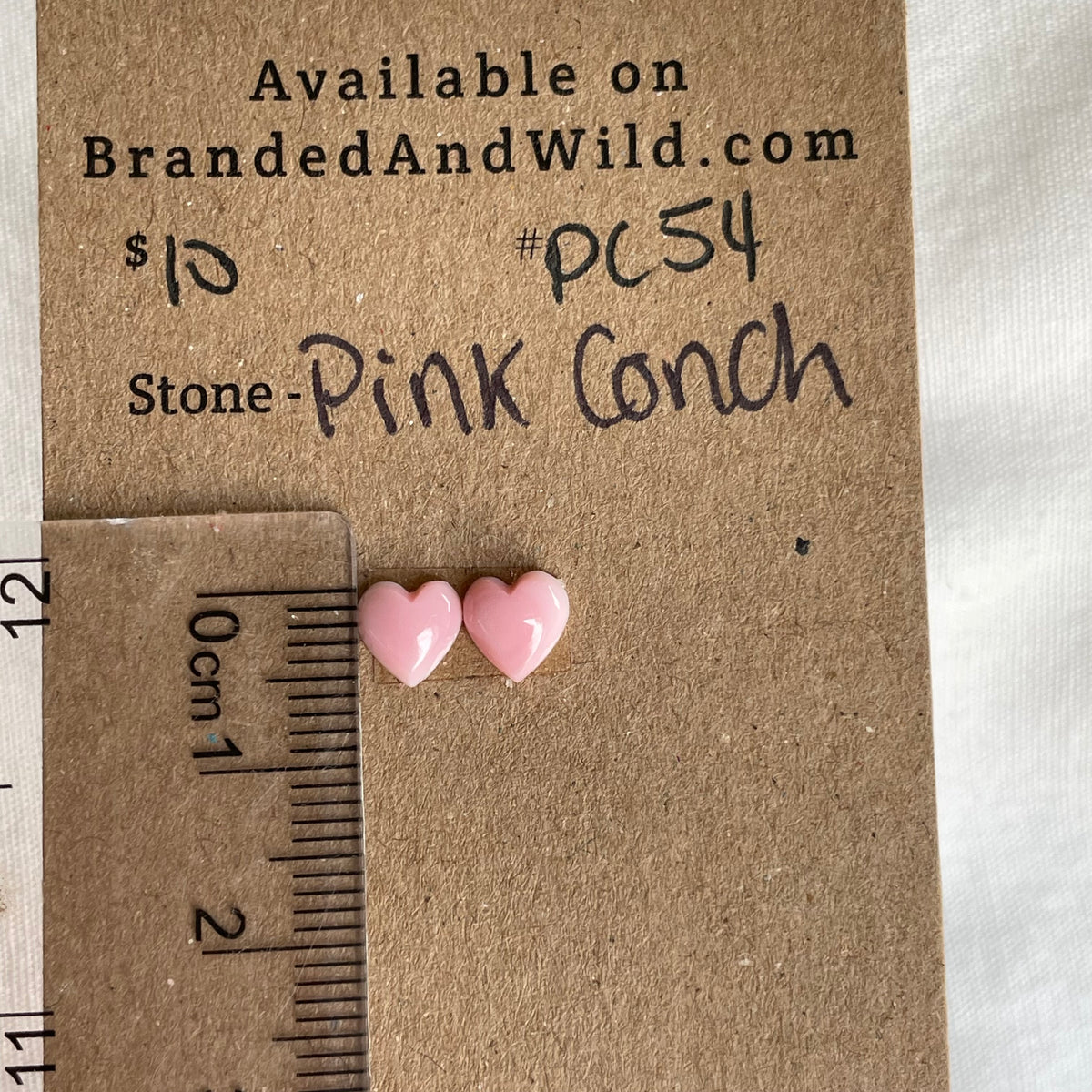 Pink Conch Cabochon - PC54 9DA16F53-9FD5-4A2F-9943-3D8CDA1753B1 Brandedandwild.com