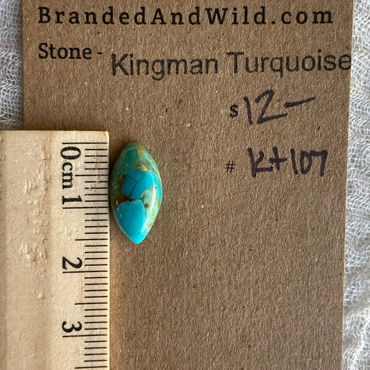 Kingman Turquoise Cabochon - KT107