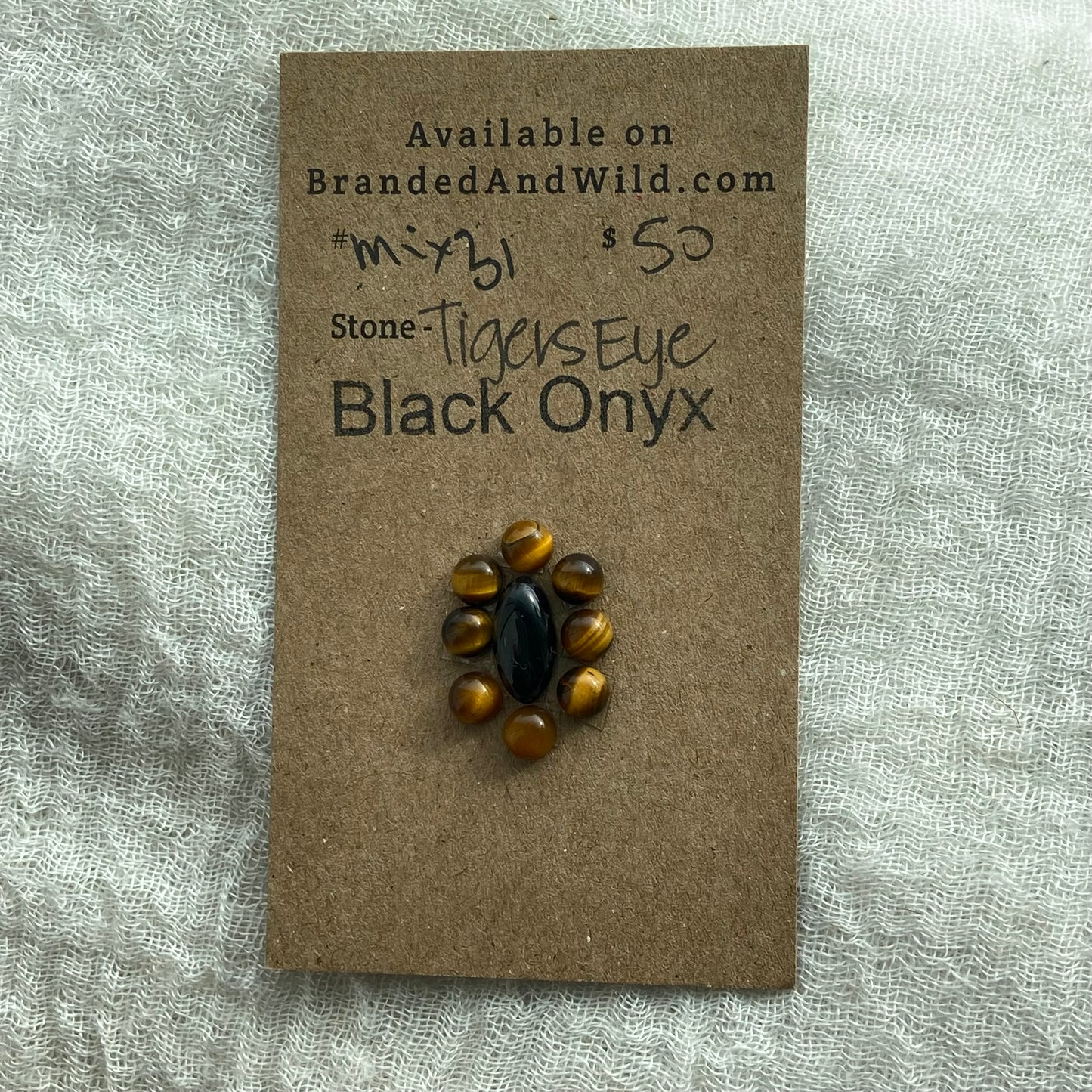 Tiger’s Eye / Black Onyx - MIX39