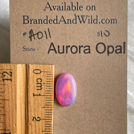 Aurora Opal Cabochon - A011 9DED4CEC-177D-496E-89E8-6F3ABDC10C50 Brandedandwild.com